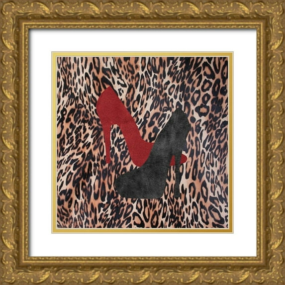 Phillip, Jamie 12x12 Gold Ornate Wood Framed with Double Matting Museum Art Print Titled - My Shoes