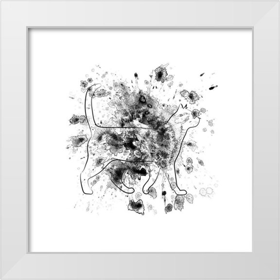Phillip, Jamie 12x12 White Modern Wood Framed Museum Art Print Titled - Catty Walk