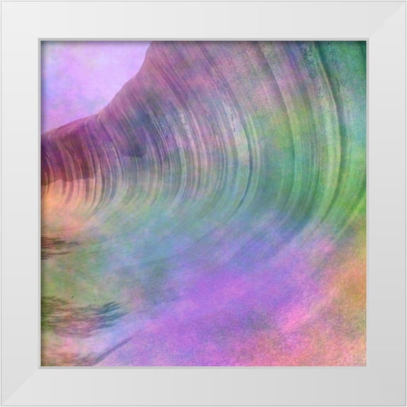 Phillip, Jamie 12x12 White Modern Wood Framed Museum Art Print Titled - Crystal Vally