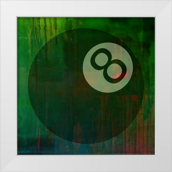 Phillip, Jamie 12x12 White Modern Wood Framed Museum Art Print Titled - Pools And Billards