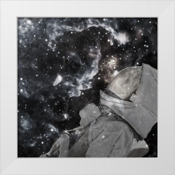 Phillip, Jamie 12x12 White Modern Wood Framed Museum Art Print Titled - Space View