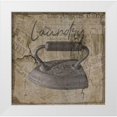 thumbnail image 1 of Phillip, Jamie 12x12 White Modern Wood Framed Museum Art Print Titled - Vintage Iron, 1 of 4