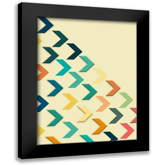 Phillip, Jamie 12x14 Black Modern Framed Museum Art Print Titled - One Direction