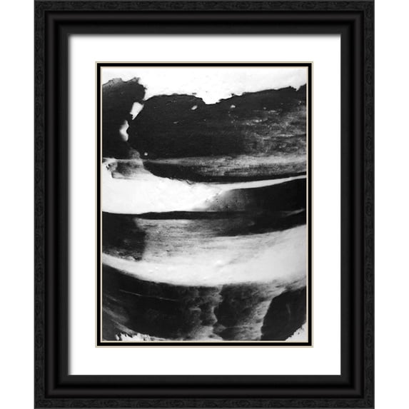 Phillip, Jamie 12x14 Black Ornate Wood Framed with Double Matting Museum Art Print Titled - Butter Cream 1