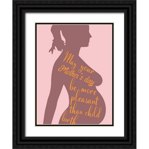Phillip, Jamie 12x14 Black Ornate Wood Framed with Double Matting Museum Art Print Titled - Mother 6