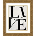 thumbnail image 1 of Phillip, Jamie 12x14 Gold Ornate Wood Framed with Double Matting Museum Art Print Titled - Live, 1 of 4