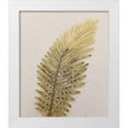 thumbnail image 1 of Phillip, Jamie 12x14 White Modern Wood Framed Museum Art Print Titled - Gold Feather, 1 of 4