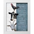 thumbnail image 1 of Phillip, Jamie 12x14 White Modern Wood Framed Museum Art Print Titled - Happy Farm 1, 1 of 4