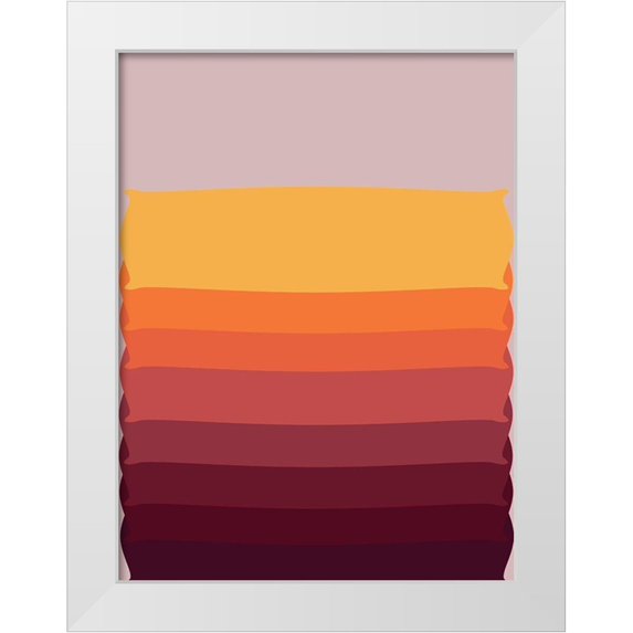 Phillip, Jamie 12x14 White Modern Wood Framed Museum Art Print Titled - In My World