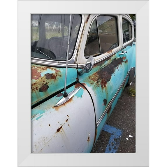 Phillip, Jamie 12x14 White Modern Wood Framed Museum Art Print Titled - Race Track