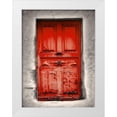 thumbnail image 1 of Phillip, Jamie 12x14 White Modern Wood Framed Museum Art Print Titled - Red Cottage, 1 of 4