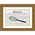 thumbnail image 1 of Phillip, Jamie 14x11 Gold Ornate Wood Framed with Double Matting Museum Art Print Titled - Kitchen, 1 of 4