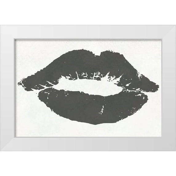 Phillip, Jamie 14x11 White Modern Wood Framed Museum Art Print Titled - Cotton Candy Lips 3