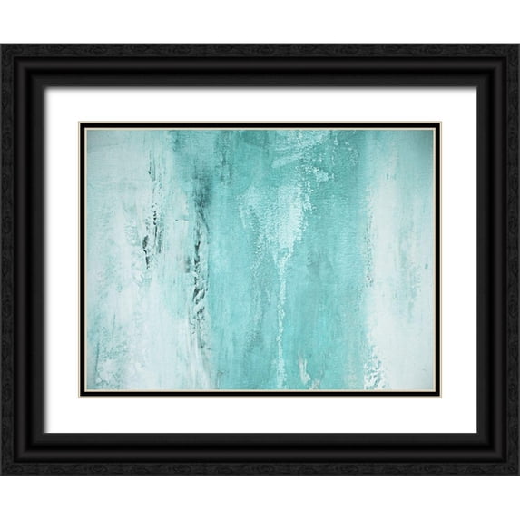 Phillip, Jamie 14x12 Black Ornate Wood Framed with Double Matting Museum Art Print Titled - Calm Pacific