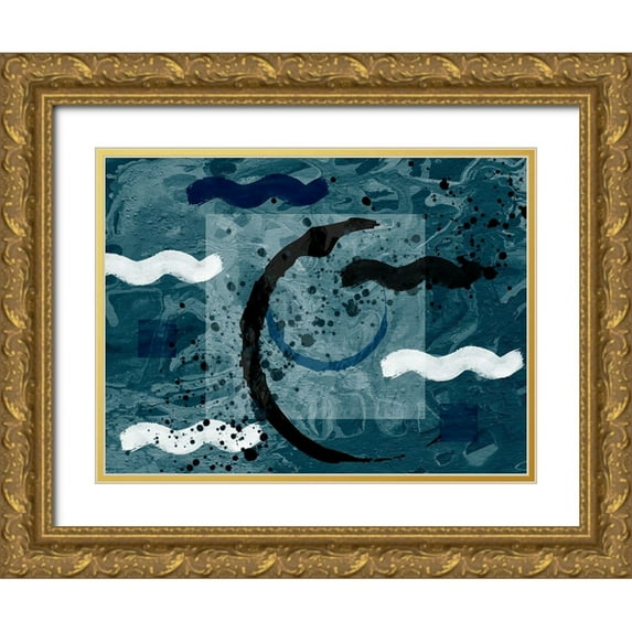 Phillip, Jamie 14x12 Gold Ornate Wood Framed with Double Matting Museum Art Print Titled - Lanskanoo