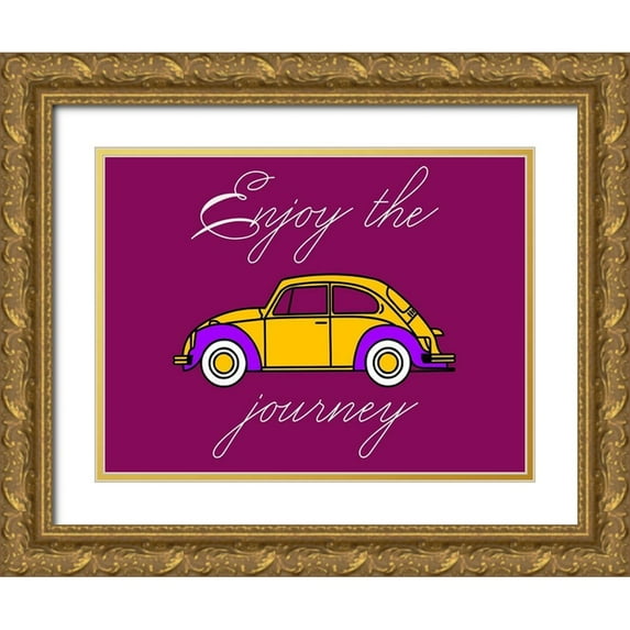 Phillip, Jamie 14x12 Gold Ornate Wood Framed with Double Matting Museum Art Print Titled - The Journey