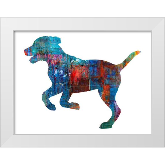 Phillip, Jamie 14x12 White Modern Wood Framed Museum Art Print Titled - Good Dog 1
