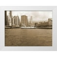 thumbnail image 1 of Phillip, Jamie 14x12 White Modern Wood Framed Museum Art Print Titled - Hello NY, 1 of 4