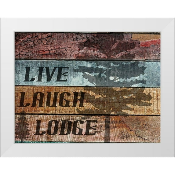 Phillip, Jamie 14x12 White Modern Wood Framed Museum Art Print Titled - Lodge