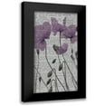 thumbnail image 1 of Phillip, Jamie 14x24 Black Modern Framed Museum Art Print Titled - Floral Trend, 1 of 5