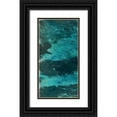 thumbnail image 1 of Phillip, Jamie 14x24 Black Ornate Wood Framed with Double Matting Museum Art Print Titled - Goshem Abstract, 1 of 4