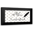 thumbnail image 1 of Phillip, Jamie 14x9 Black Modern Framed Museum Art Print Titled - Mon I Understand 2, 1 of 5