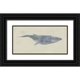 thumbnail image 1 of Phillip, Jamie 14x9 Black Ornate Wood Framed with Double Matting Museum Art Print Titled - Whale Whale Whale !, 1 of 4
