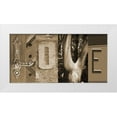 thumbnail image 1 of Phillip, Jamie 14x9 White Modern Wood Framed Museum Art Print Titled - Love, 1 of 4