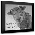 thumbnail image 1 of Phillip, Jamie 15x15 Black Modern Framed Museum Art Print Titled - Baa-Tender, 1 of 5
