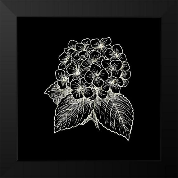 Phillip, Jamie 15x15 Black Modern Framed Museum Art Print Titled - Black Silk 3