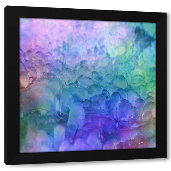 Jamie Phillip 15x15 Black Modern Wood Framed Wall Art Titled - Crystal