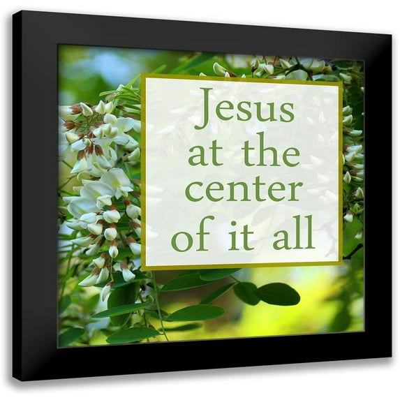 Phillip, Jamie 15x15 Black Modern Framed Museum Art Print Titled - Jesus