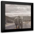 thumbnail image 1 of Phillip, Jamie 15x15 Black Modern Framed Museum Art Print Titled - Safari Street 2, 1 of 5