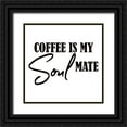 thumbnail image 1 of Phillip, Jamie 15x15 Black Ornate Wood Framed with Double Matting Museum Art Print Titled - Coffee 2, 1 of 4