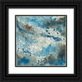 thumbnail image 1 of Phillip, Jamie 15x15 Black Ornate Wood Framed with Double Matting Museum Art Print Titled - Watercolor Pattern, 1 of 4