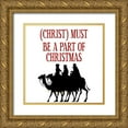 thumbnail image 1 of Phillip, Jamie 15x15 Gold Ornate Wood Framed with Double Matting Museum Art Print Titled - Christ-Must, 1 of 4
