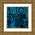thumbnail image 1 of Phillip, Jamie 15x15 Gold Ornate Wood Framed with Double Matting Museum Art Print Titled - Hpero Abstract 2, 1 of 4