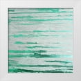 thumbnail image 1 of Phillip, Jamie 15x15 White Modern Wood Framed Museum Art Print Titled - Emerald Green 1, 1 of 4