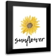 thumbnail image 1 of Phillip, Jamie 15x18 Black Modern Framed Museum Art Print Titled - Sunflower, 1 of 5