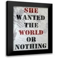 thumbnail image 1 of Phillip, Jamie 15x18 Black Modern Framed Museum Art Print Titled - World 2, 1 of 5