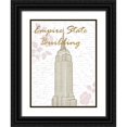 thumbnail image 1 of Phillip, Jamie 15x18 Black Ornate Wood Framed with Double Matting Museum Art Print Titled - Empire NY, 1 of 4