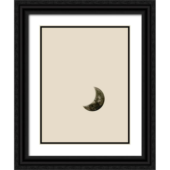 Phillip, Jamie 15x18 Black Ornate Wood Framed with Double Matting Museum Art Print Titled - Moon