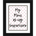 thumbnail image 1 of Phillip, Jamie 15x18 Black Ornate Wood Framed with Double Matting Museum Art Print Titled - Superhero Mom, 1 of 4