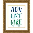 thumbnail image 1 of Phillip, Jamie 15x18 Gold Ornate Wood Framed with Double Matting Museum Art Print Titled - Adventure 2, 1 of 4