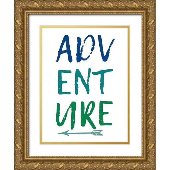Phillip, Jamie 15x18 Gold Ornate Wood Framed with Double Matting Museum Art Print Titled - Adventure 2