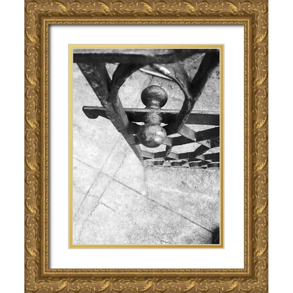 Phillip, Jamie 15x18 Gold Ornate Wood Framed with Double Matting Museum Art Print Titled - Gate