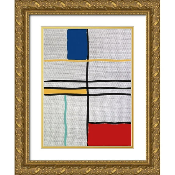 Phillip, Jamie 15x18 Gold Ornate Wood Framed with Double Matting Museum Art Print Titled - Subject Of The Matter 1