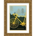 thumbnail image 1 of Phillip, Jamie 17x24 Gold Ornate Wood Framed with Double Matting Museum Art Print Titled - Cross Country, 1 of 4