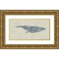 thumbnail image 1 of Phillip, Jamie 18x11 Gold Ornate Wood Framed with Double Matting Museum Art Print Titled - Whale Whale Whale !, 1 of 4