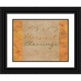 thumbnail image 1 of Phillip, Jamie 18x15 Black Ornate Wood Framed with Double Matting Museum Art Print Titled - Happy Fall, 1 of 4